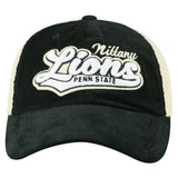 Penn State Nittany Lions Tow « Rebel » en velours côtelé et maille snapback relax hat cap - faire du sport