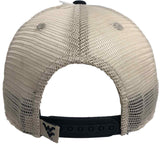 Michigan wolverines tow marinblå "raggs" mesh script logotyp snapback slouch hatt keps - sportig upp