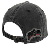 Ohio State Buckeyes TOW "Heavy" Tattered State Outline Logo Adj. Relax Hat Cap - Sporting Up