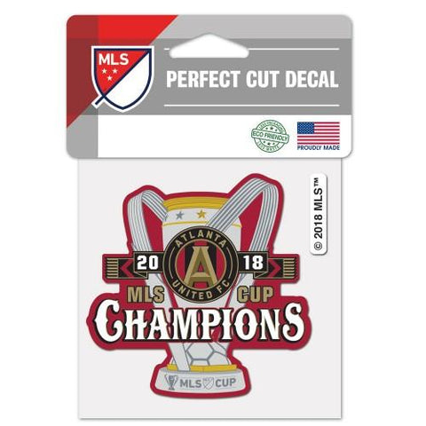 Shop Atlanta United FC 2018 MLS Cup Champions WinCraft Perfect Cut Decal (4"x4") - Sporting Up
