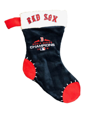 Shop Boston Red Sox 2018 World Series Champions Team Colors Christmas Stocking - Sporting Up
