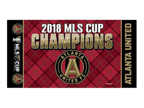 Shop Atlanta United FC 2018 MLS Cup Champions WinCraft Locker Room Bench Towel - Sporting Up