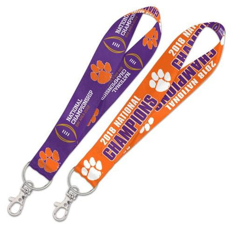 Shop Clemson Tigers 2018-2019 Football National Champions WinCraft Keystrap - Sporting Up