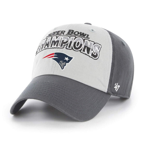 New England Patriots 2018-2019 Super Bowl LIII Champions Safety Clean Up Hat Cap - Sporting Up
