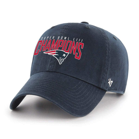 New England Patriots 2018-2019 Campeones del Super Bowl Liii Clean Up Adj Hat Cap - Sporting Up