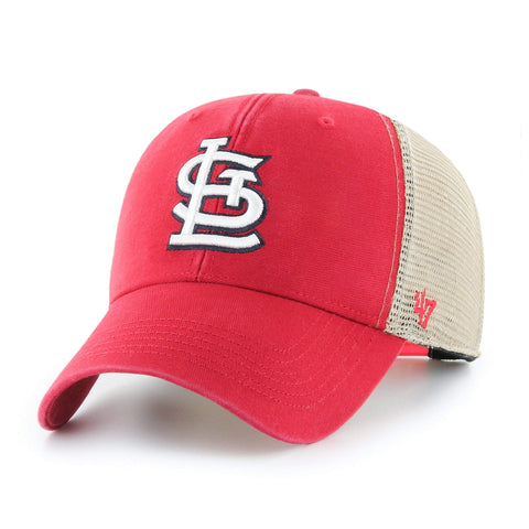 St. Louis Cardinals '47 Flagship MVP Red with Tan Mesh Structured Adj. Hat Cap - Sporting Up