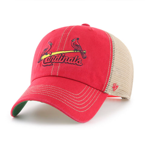 Shop St. Louis Cardinals '47 Red Trawler Clean Up Mesh 1999 Logo Adj. Slouch Hat Cap - Sporting Up