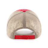 St. Louis Cardinals '47 Red Tuscaloosa Clean Up Mesh Snapback Slouch Hat Cap - Sporting Up
