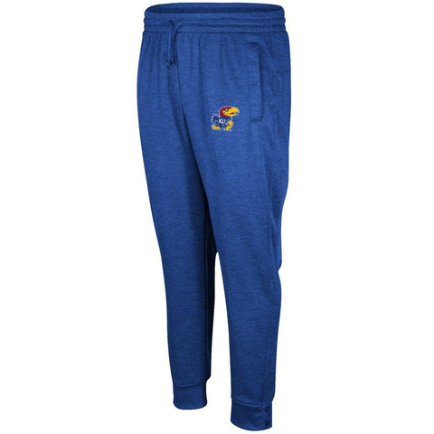 Kansas jayhawks adidas azul real "mv anthem" climawarm jogger pantalones - sporting up
