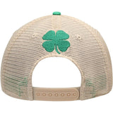 Clemson Tigers TOW Green St. Patrick's Day Tan Mesh Adj. Slouch Hat Cap - Sporting Up