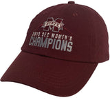 Gorra de vestuario de los campeones de baloncesto femenino de la SEC de los Mississippi State Bulldogs 2019 - Sporting Up