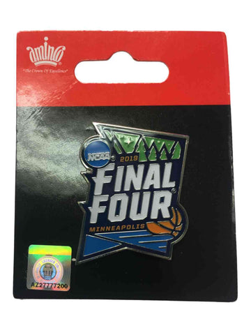 Shop 2019 NCAA Basketball Final Four March Madness Minneapolis Logo Metal Lapel Pin - Sporting Up