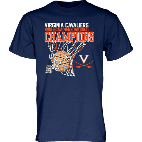 Shop Virginia Cavaliers 2019 NCAA Basketball National Champions Net T-Shirt - Sporting Up