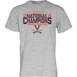 Virginia Cavaliers 2019 NCAA Basketball National Champions Gray Bracket T-Shirt - Sporting Up