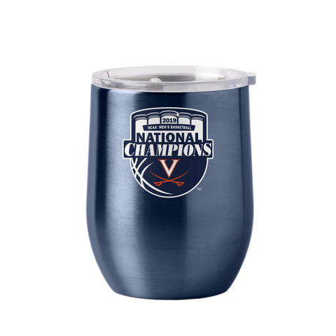 Shop Virginia Cavaliers 2019 Basketball National Champions Wine Glass Ultra Tumbler - Sporting Up