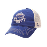Kentucky Wildcats Zephyr "Memorial" Memorial Hall Mesh Adj. Relax Fit Hat Cap - Sporting Up