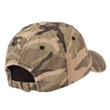 UCONN Huskies Zephyr "Maverick" Camo Adj. Strapback Slouch Relax Fit Hat Cap - Sporting Up