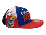Kansas Jayhawks Zephyr "We are Kansas Since 1985" Snapback Flat Bill Hat Cap - Sporting Up