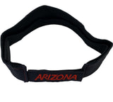 Arizona Wildcats Zephyr Dark Denim Adjustable Strap Golf Visor Hat Cap - Sporting Up