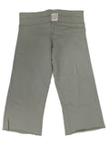 Pantalon de survêtement capri gris coupé pour femmes de la marque rétro des Capitals de Washington - Sporting Up