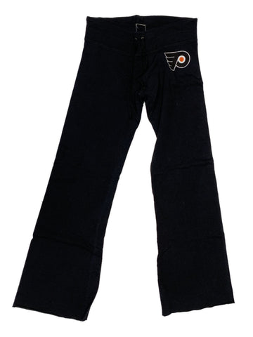 Shop Philadelphia Flyers Retro Brand WOMEN'S Black Cutoff Drawstring Sweatpants (XL) - Sporting Up