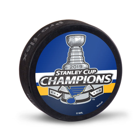 Shop St. Louis Blues 2019 Stanley Cup Champions WinCraft Replica Hockey Puck - Sporting Up