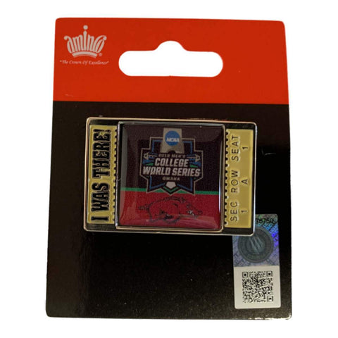Arkansas Razorbacks 2019 NCAA Men's College World Series CWS „I WAS THERE“ Pin – Sporting Up