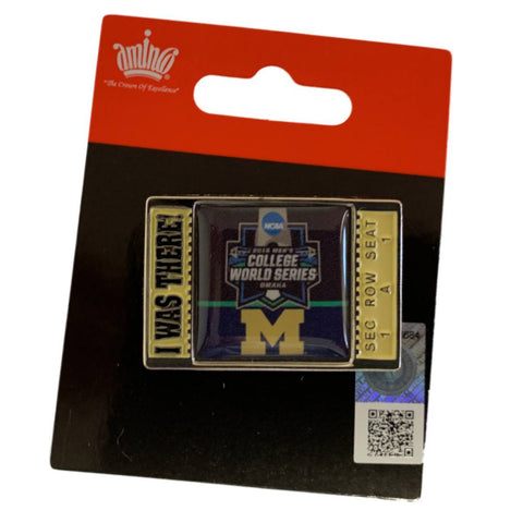 Shop Michigan Wolverines 2019 NCAA Men's College World Series CWS "I WAS THERE" Pin - Sporting Up