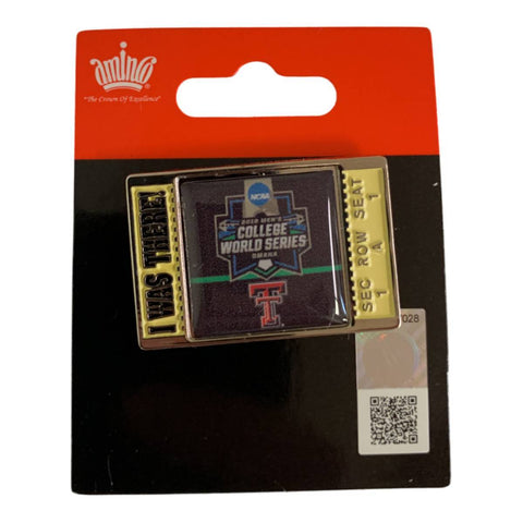 Pin „I WAS THERE“ der Texas Tech Red Raiders 2019 Men's College World Series CWS – Sporting Up