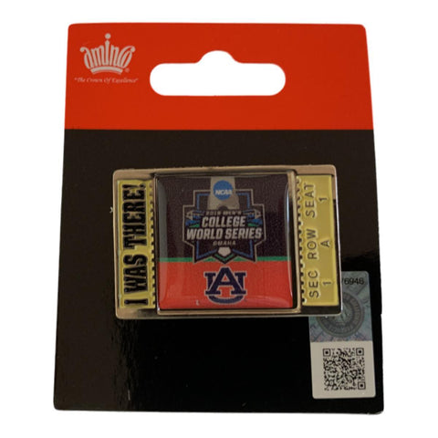 Shop Auburn Tigers 2019 NCAA Men's College World Series CWS "I WAS THERE" Pin - Sporting Up