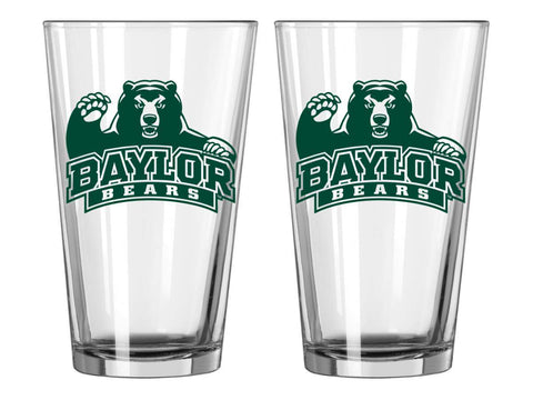 Shop Baylor Bears NCAA Boelter Brands Clear Pint Glass (16oz) - Sporting Up