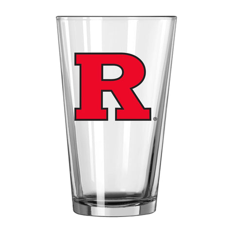 Shop Rutgers Scarlet Knights NCAA Boelter Brands Clear Pint Glass (16oz) - Sporting Up