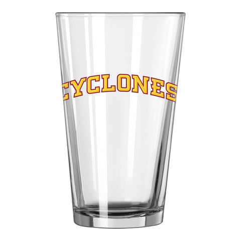 Shop Iowa State Cyclones NCAA Boelter Brands Clear Pint Glass (16oz) - Sporting Up