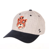 Auburn Tigers Zephyr "Oxford" Structured Stretch Fit Fitted Hat Cap - Sporting Up