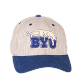 BYU Cougars Zephyr "Oxford" Structured Stretch Fit Fitted Hat Cap - Sporting Up