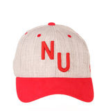 Nebraska Cornhuskers Zephyr "Oxford" Structured Stretch Fit Fitted Hat Cap - Sporting Up