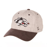 New Mexico Lobos Zephyr "Oxford" Structured Stretch Fit Fitted Hat Cap - Sporting Up