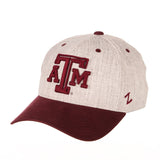 Texas A&M Aggies Zephyr "Oxford" Structured Stretch Fit Fitted Hat Cap - Sporting Up