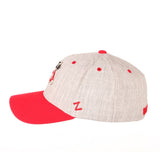 Wisconsin Badgers Zephyr "Oxford" Structured Stretch Fit Fitted Hat Cap - Sporting Up