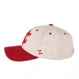 Washington State Cougars Zephyr "Oxford" Structured Stretch Fit Fitted Hat Cap - Sporting Up
