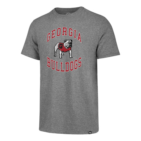 Handla georgia bulldogs '47 vintage grå "knockaround match" triblend t-shirt - sportig