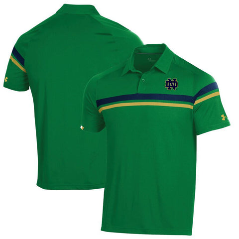 Notre dame luchando contra los irlandeses under armour 2019 gira lateral drive coaches polo - sporting up
