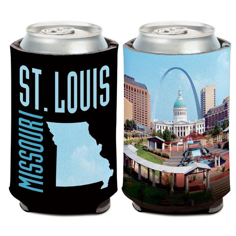Shop St. Louis Missouri Old Courthouse & Arch WinCraft Neoprene Drink Can Cooler - Sporting Up