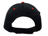 New York "NY" XM Black & Red Semi-Structured Adjustable Strap Hat Cap AA675 - Sporting Up