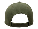 Army Green XM Structured Adjustable Strap Blank Hat Cap - Sporting Up