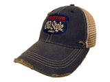 Old Style Lager Chicago's Beer Retro Brand Distressed Mesh Snapback Hat Cap - Sporting Up