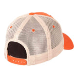 Clemson Tigers Zephyr Orange "Reload" Vault C Tiger Logo Mesh Snapback Hat Cap - Sporting Up