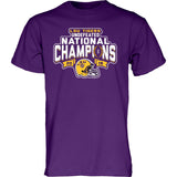 LSU Tigers 2019-2020 Football National Champions Purple "Undefeated" T-Shirt - Sporting Up