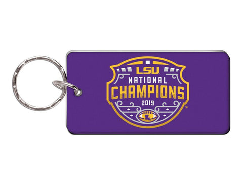LSU Tigers 2019-2020 CFP National Champions WinCraft Acrylic Keychain - Sporting Up
