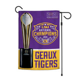 LSU Tigers 2019-2020 CFP National Champions WinCraft 2-Sided Garden Flag - Sporting Up